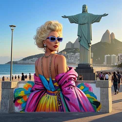 Gaga Tá No Brasil cover art