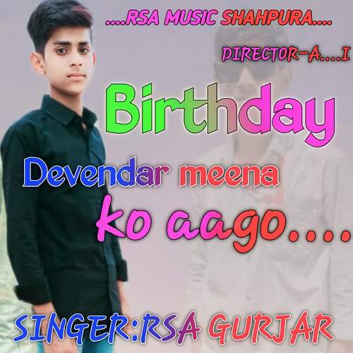 Birthday devendar meena ko aago