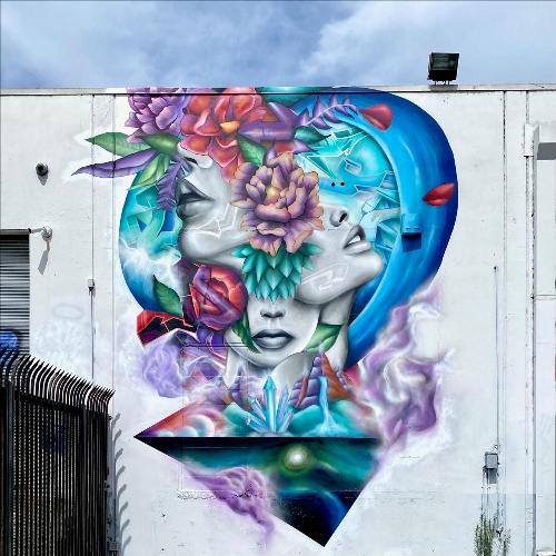 Graffiti + Flowers K: Astral Projection cover art