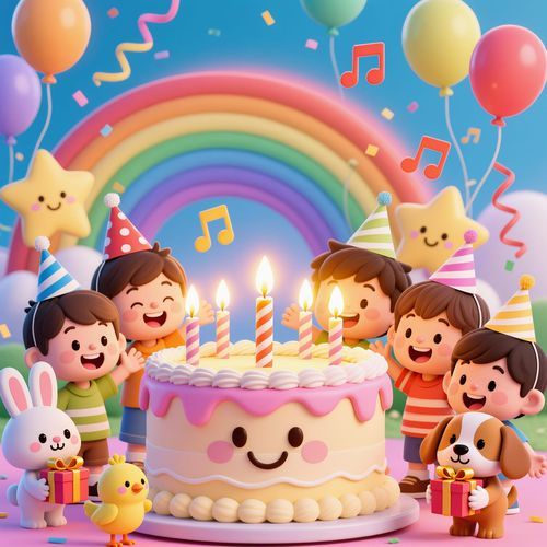 Happy Birthday Song for Kids cover art