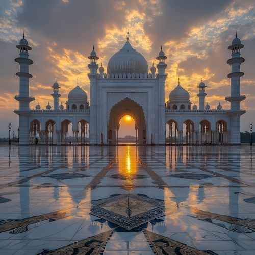 Safaid Masjid Ke Minar