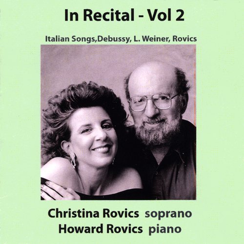 Christina Rovics in Recital, Vol. 2