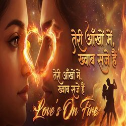 तेरी आँखों में  ख्वाब सजे हैं Love's On Fire