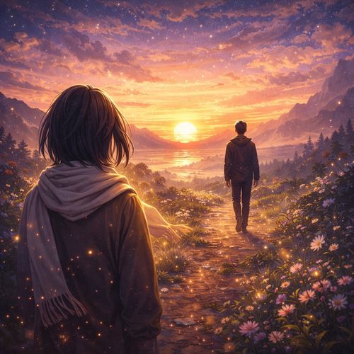 温かい響き 遠くの足音 cover art