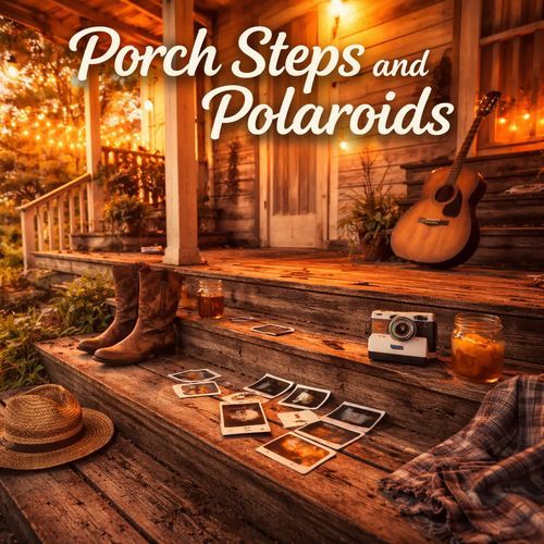 Porch Steps and Polaroids