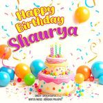 Happy Birthday Shaurya