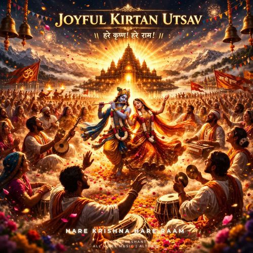 Joyful Kirtan Utsav | Hare Krishna Hare Raam