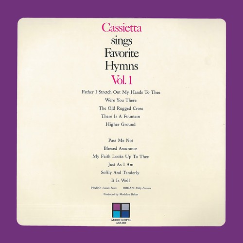 Cassietta Sings Favorite Hymns - Vol. 1
