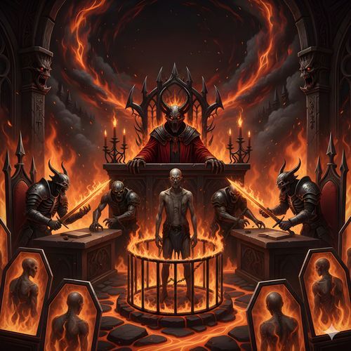 Michael VS lucifer cover art