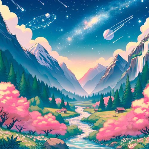Deep space cover art