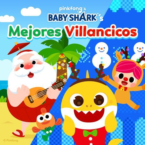 Pinkfong y Tiburon Bebé Mejores Villancicos