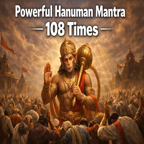 Om Hum Hanumantey Namah 108 Times