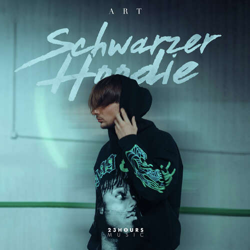 Schwarzer Hoodie