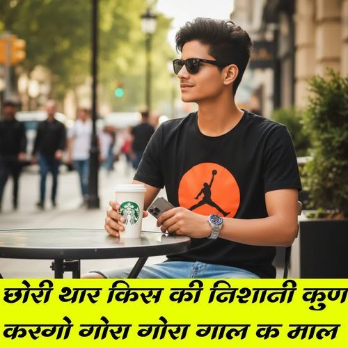 छोरी थार किस की निशानी कुण करगो गोरा गोरा गाल क माल