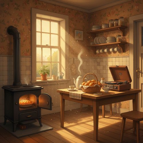 Golden Kitchen Glow cover art
