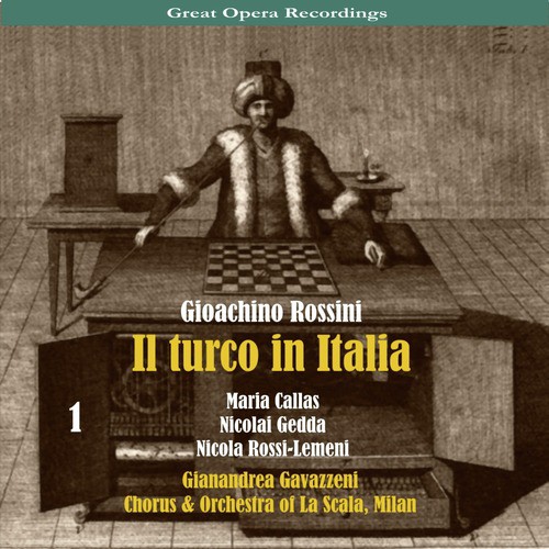 Il Turco in Italia: Act I, Scene II, "Come! sì grave scorno soffrir potete in pace"