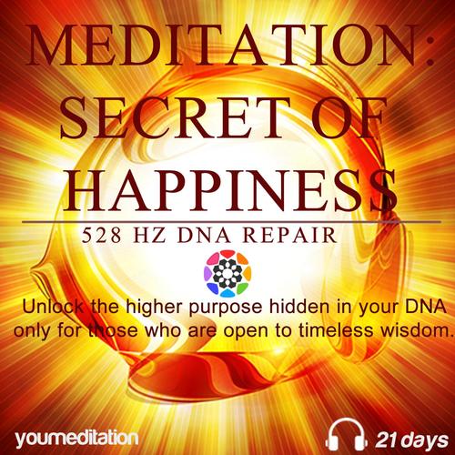 Meditation: Secret of Happiness (528 Hz Dna Repair)
