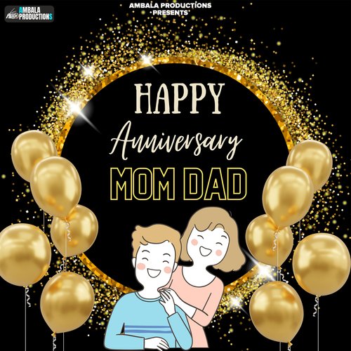 Happy Anniversary Mom Dad cover art