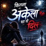 Kitna akela tha ye dil artwork