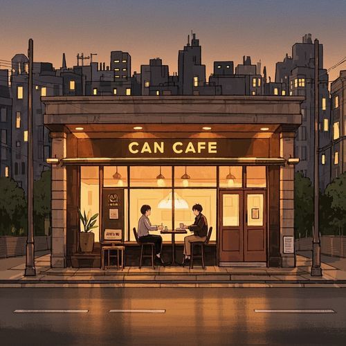 Lofi cafe cover art