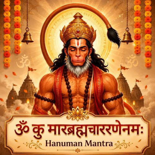 Om Kumarabrahmacharine Namah Hanuman Mantra