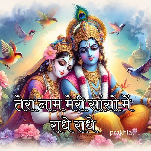 तेरा नाम मेरी सांसो में राधे राधे