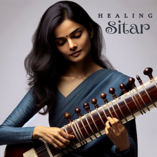 Healing Sitar: Soothing Instrumental Indian Ambient Melodies_poster_image