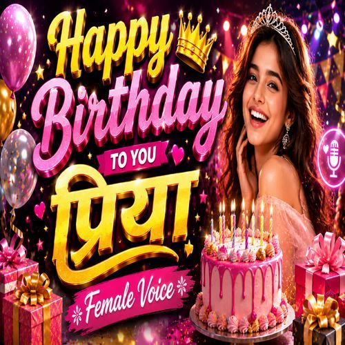 Happy Birthday To You Priya Female Voice