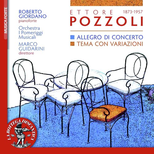 Tema con variazioni per orchestra cover art