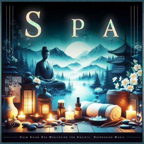 Spa: Calm Asian Spa Meditation for Anxiety, Depression Music_poster_image