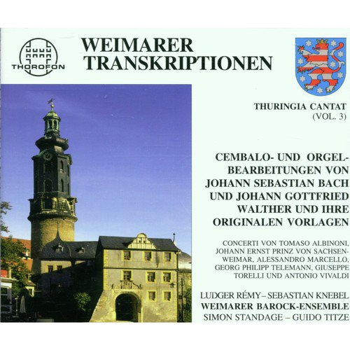Tomaso Albinoni: Concerto IV G-Dur op. 2 - Nr. 8 fuer Violine, Violonchello, Streicher und b.c. - III. Allegro cover art