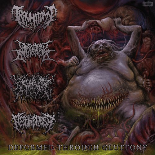 Drenched in Gasoline (Putrid Pile) (Split Version) cover art