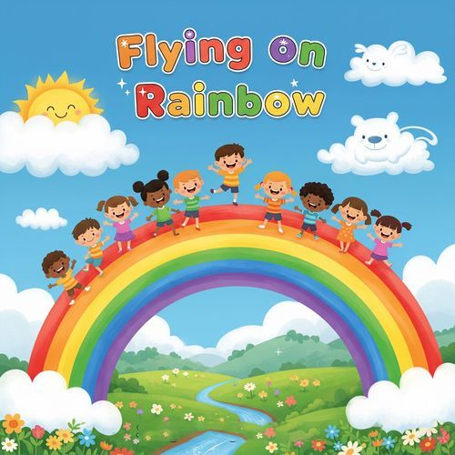 Flying On Rainbow