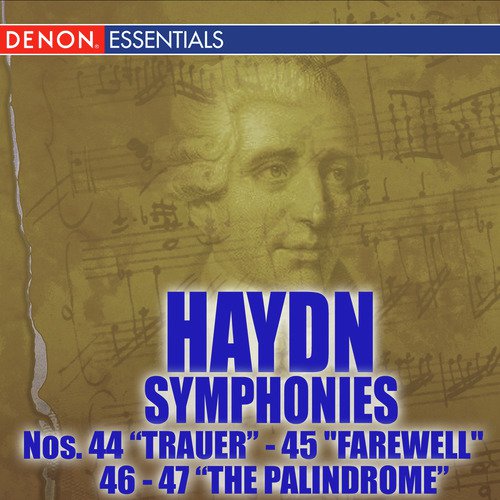 Haydn Symphony No. 45 in F-Sharp Minor "Farewell": I. Allegro assai