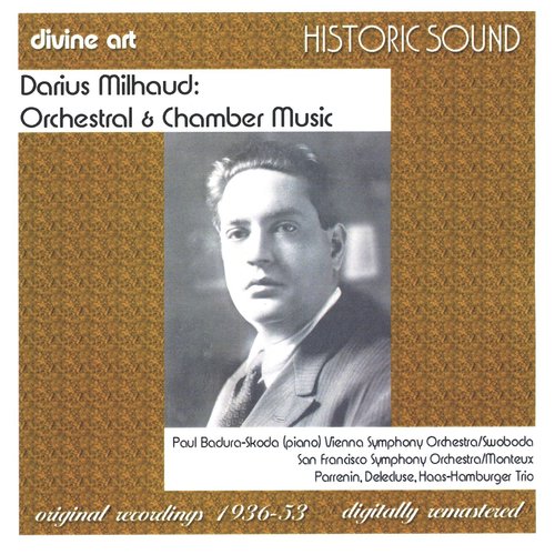 Milhaud, D.: Orchestral and Chamber Music_poster_image