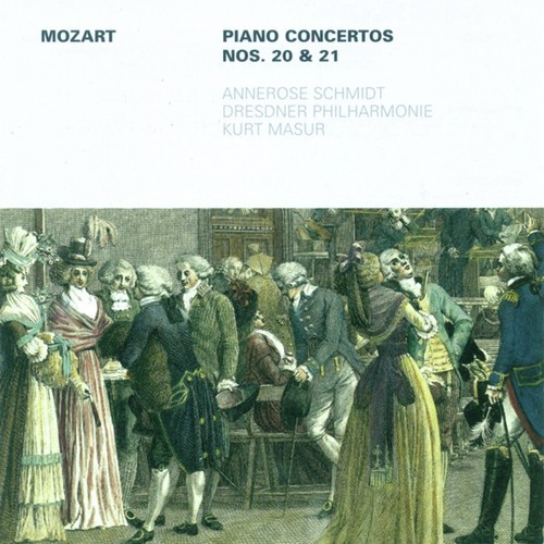 Wolfgang Amadeus Mozart: Piano Concertos Nos. 20 and 21 (Schmidt, Dresden Philharmonic, Masur)