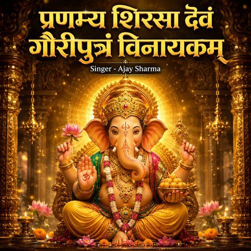 Pranamya Shirsa Devan Gauriputram Vinayakam