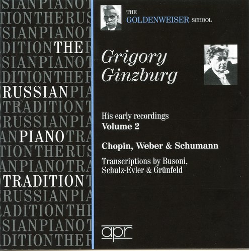 The Russian Piano Tradition: Ginzburg's Early Recordings, Vol. 2_poster_image