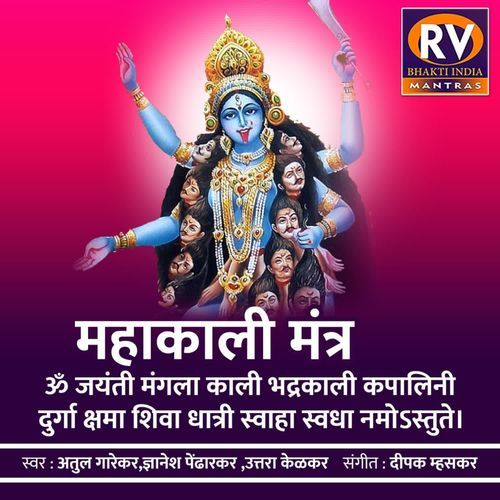 ॐ जयंती मंगला काली भद्रकाली कपालिनीदुर्गा क्ष�मा शिवा धात्री स्वाहा स्वधा नमोऽस्तुते