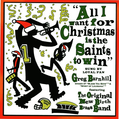All I Want for Christmas Is the Saints To Win - 1