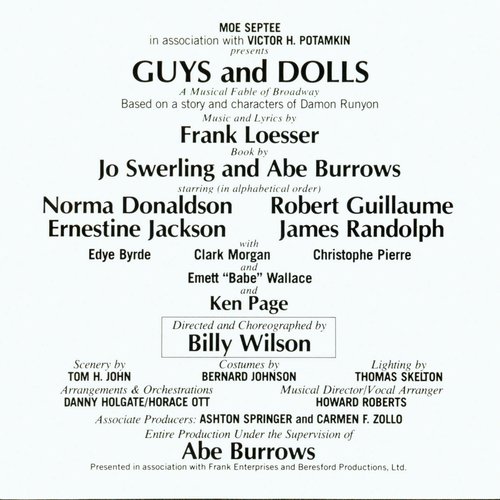 Guys And Dolls (1976 