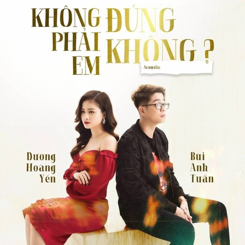 Không Phải Em Đúng Không? (Acoustic Version)_poster_image