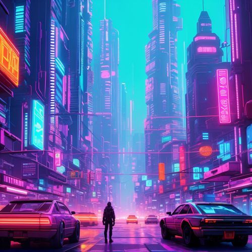 Neon Streets Alive