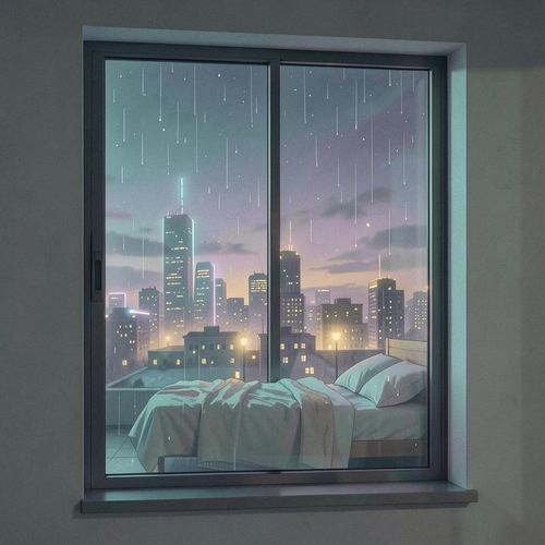 Late Night City Reflection