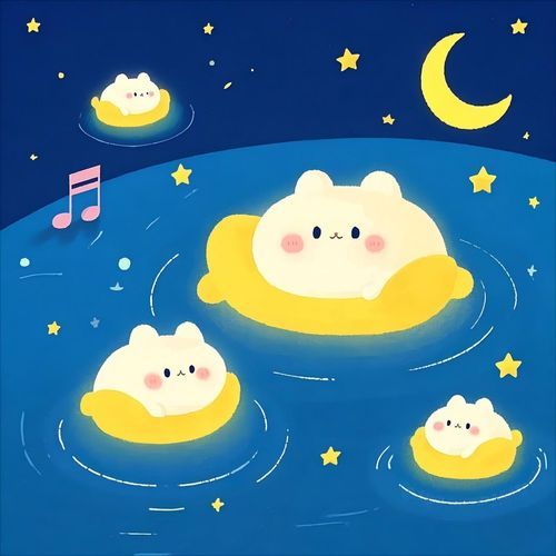 晚安宝贝（宝贝快速入睡+心脏跳动声+羊水声） cover art