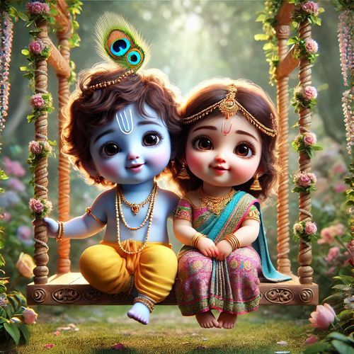 Jhule Radha Nand Kishore "Savan Ka Mahina"