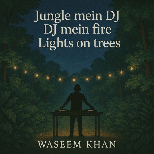 Jungle mein DJ DJ mein fire Lights on trees (Waseem Khan)