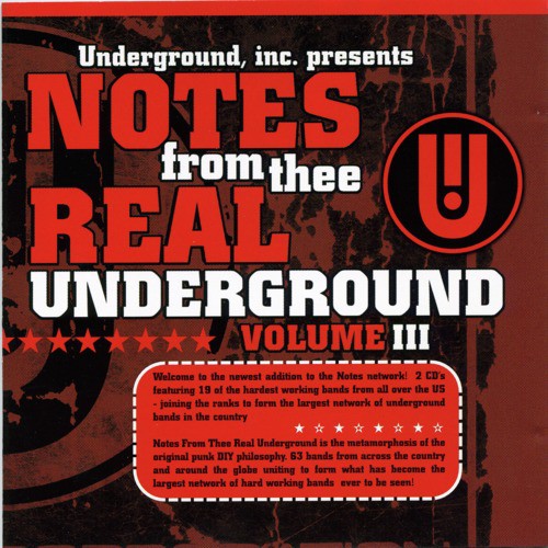Notes From Thee Real Underground #3 Vol. 2