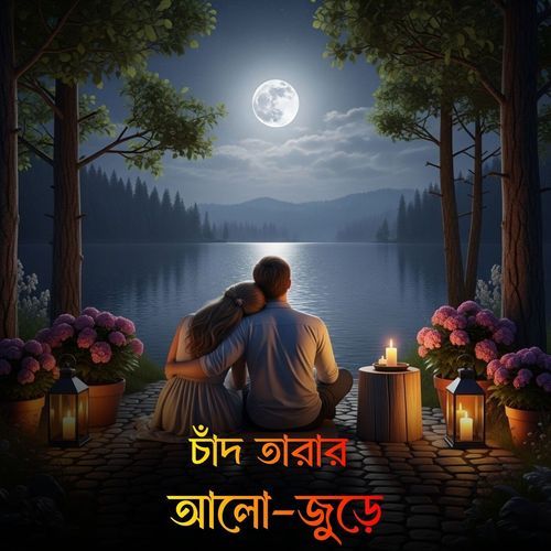 চাঁদ তারার আলো আলো জুড়ে