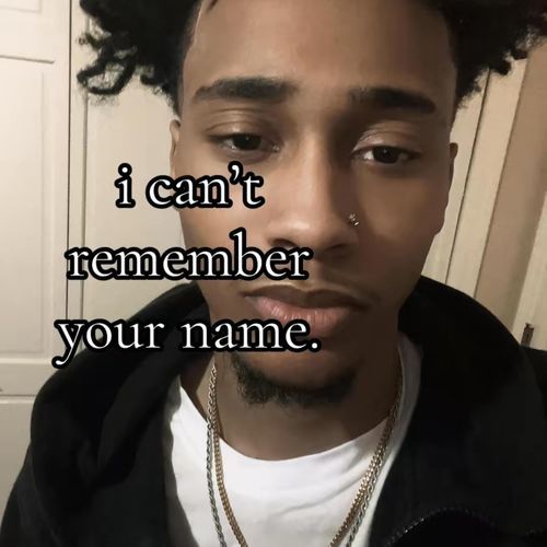 icantrememberyourname cover art